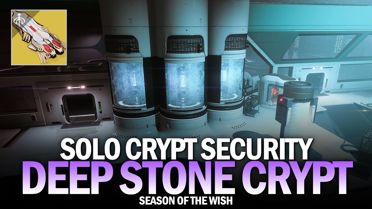 Solo Crypt Security - Deep Stone Crypt Raid (Skimmer Edition) [Destiny 2]