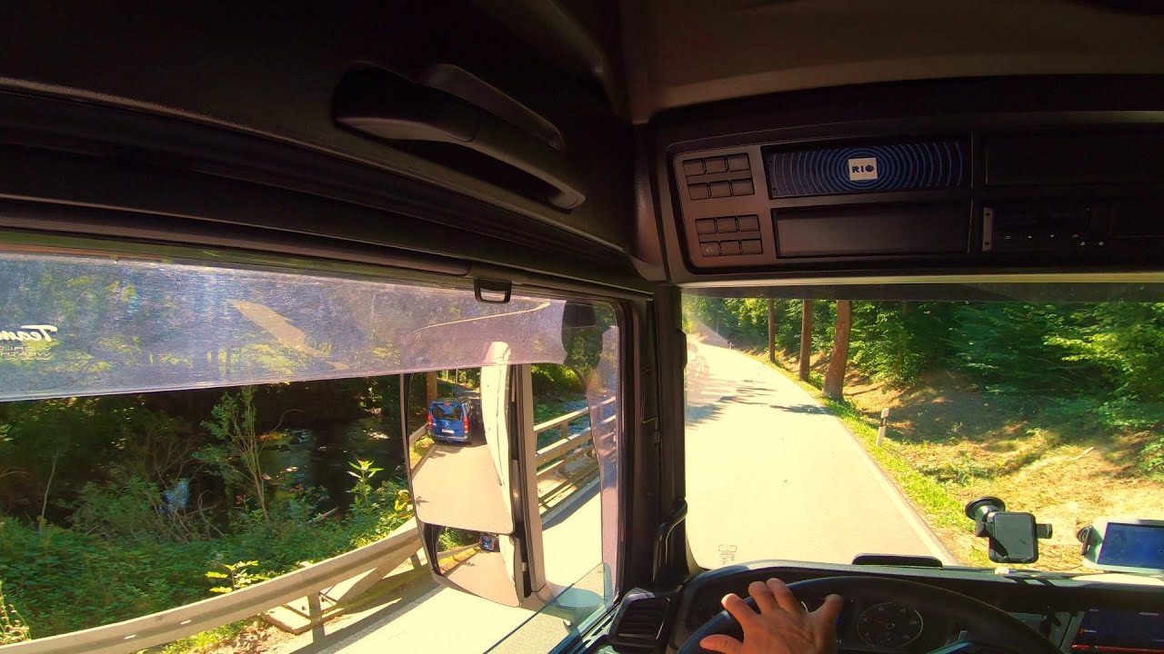 POV Truck Driving MAN TGX 520 - Germany