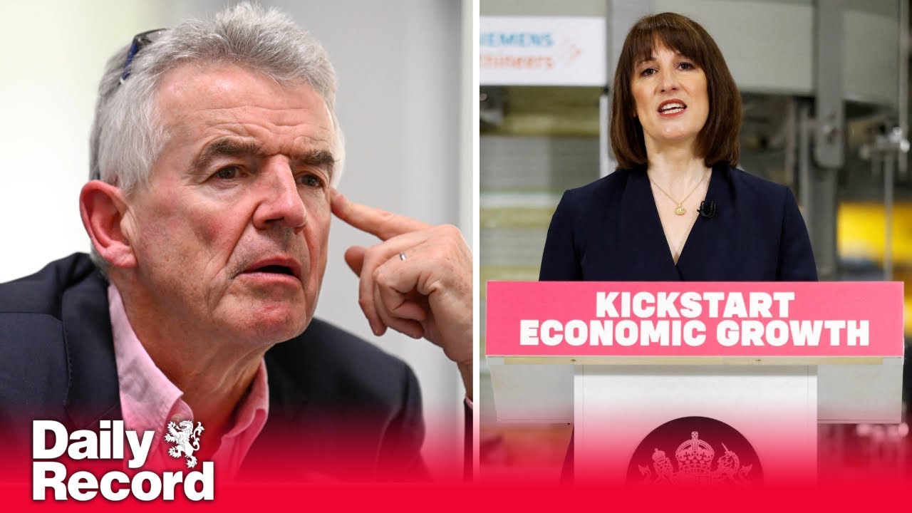 Ryanair boss Michael O’Leary blasts Rachel Reeves as he calls third Heathrow runway “a dead cat”