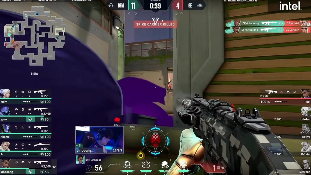 DFM Jinboong CRAZY ACE vs GE| DFM vs GE