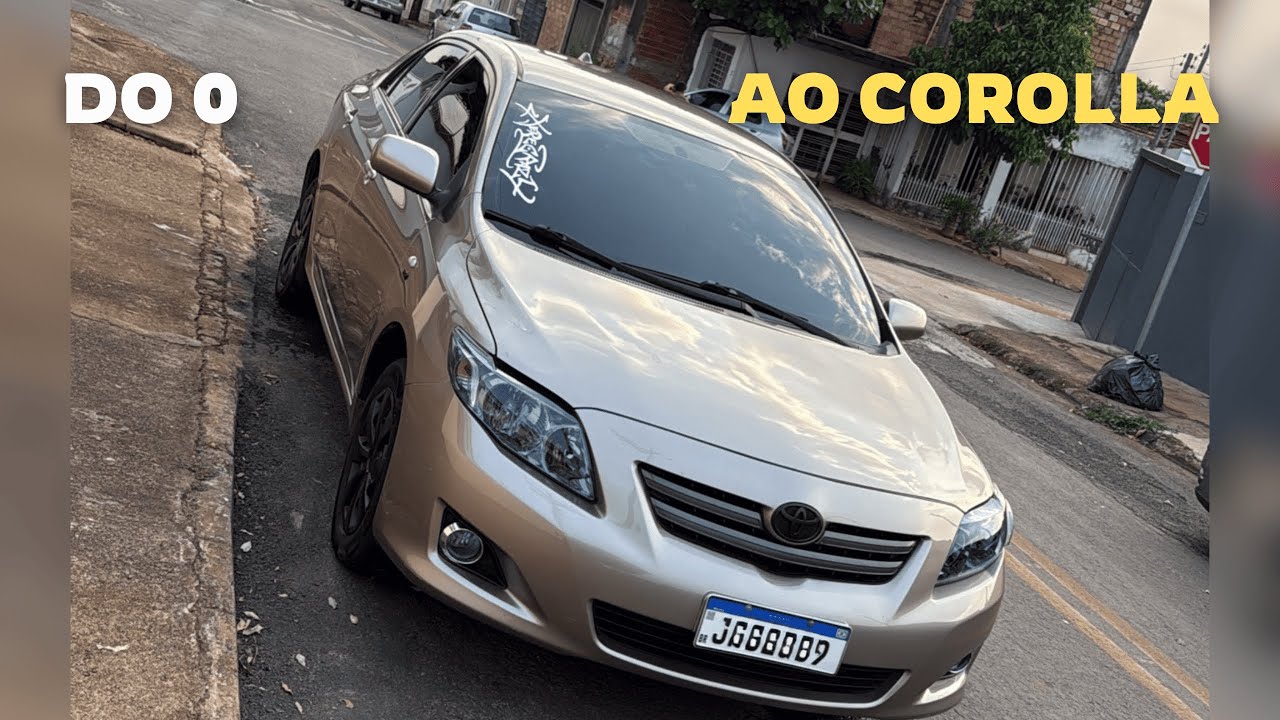 Como consegui comprar meu Corolla aos 25 Anos