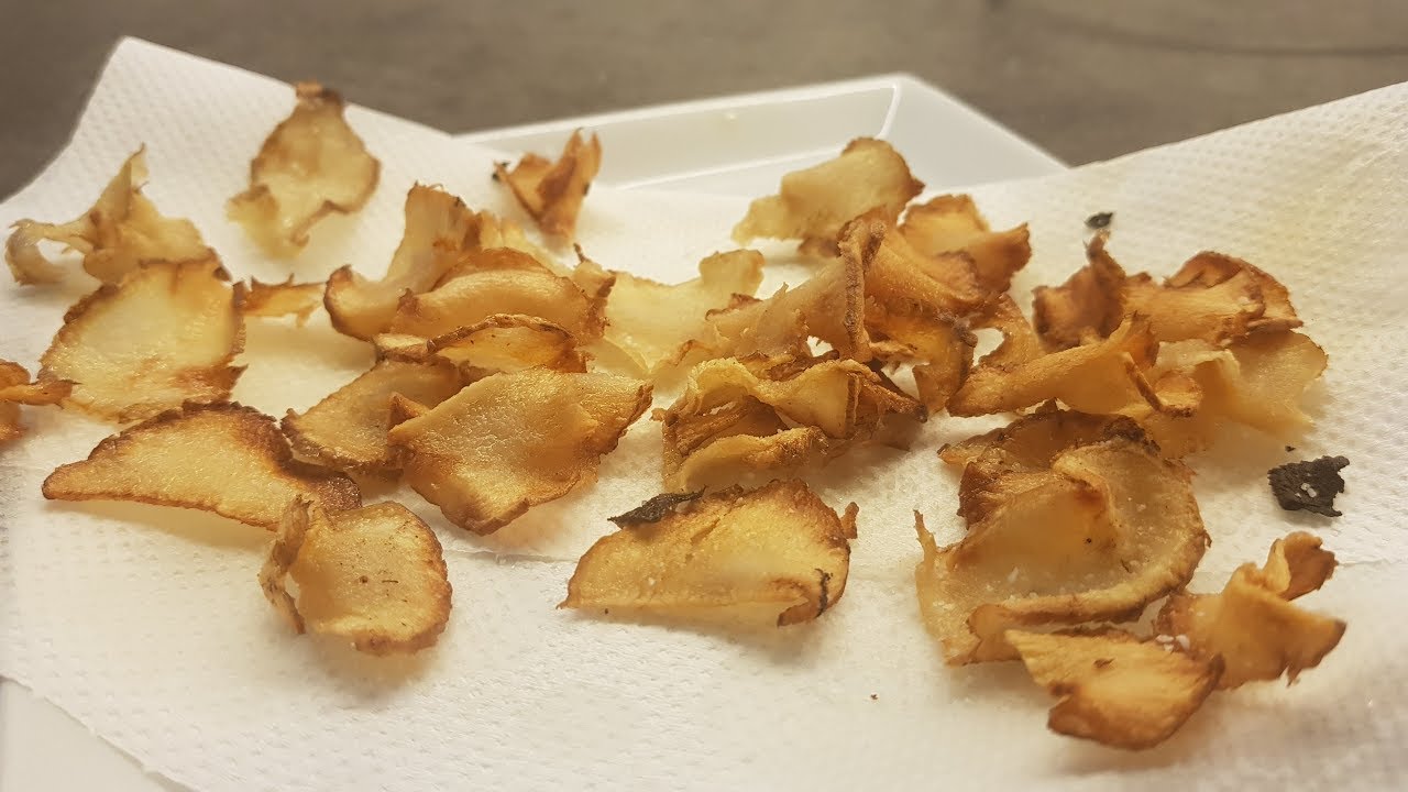 Super Lækre JordSkokke Chips....Sådan gør du