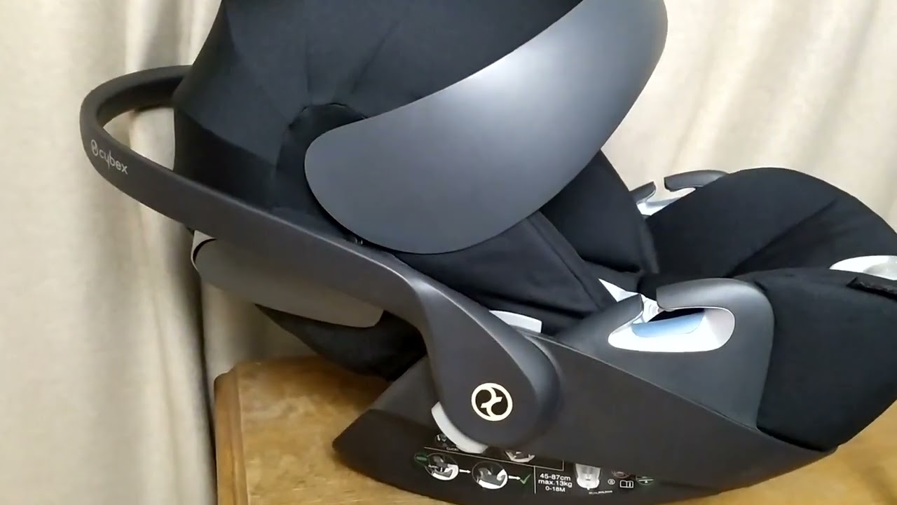 Автолюлька Cybex cloud Z черная 16.10.23