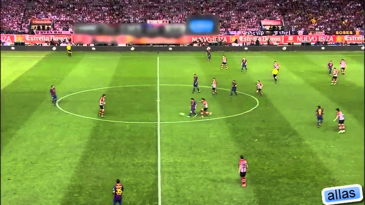 FC Barcelona vs Athletic Club: Man Marking