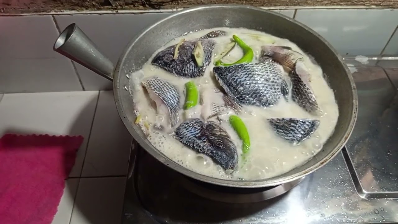 Ginataang tilapia for lunch .