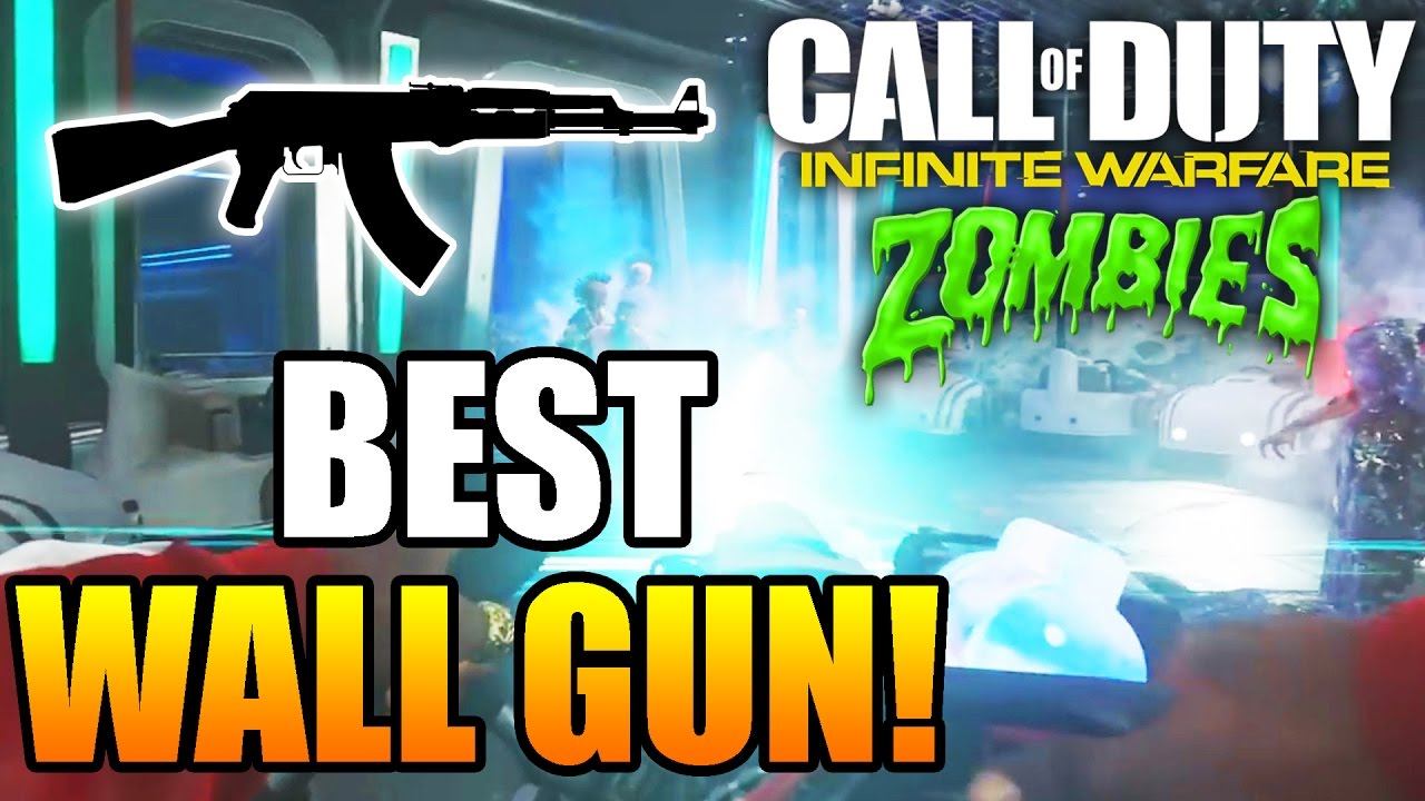 BEST Wall Weapon/Gun in 'Zombies In Spaceland' Infinite Warfare Zombies! (AMAZING Gun in IW Zombies)