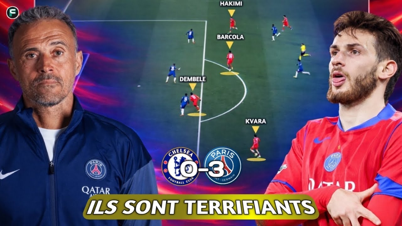 🥶Comment Paris a CLIMATISÉ le Bridge ? (Analyse Chelsea 0-3 PSG)