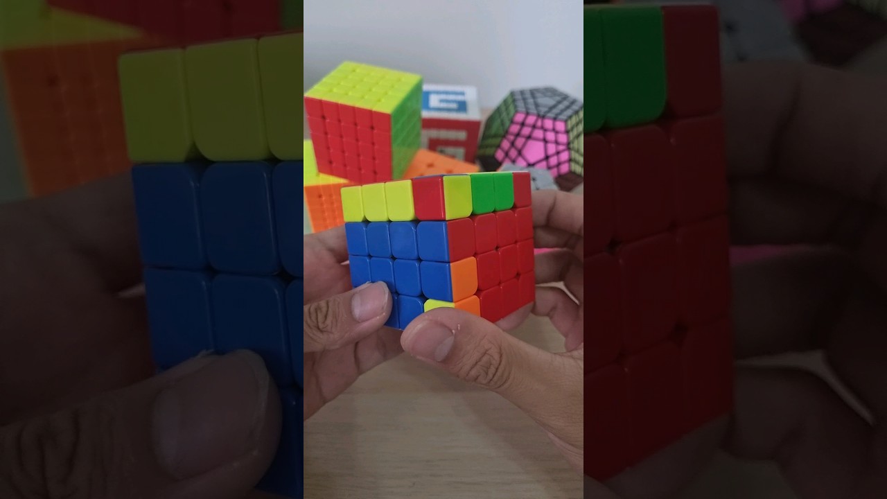 How I Solve the Last 2 Edges 4x4 | Tutorial  #rubikscube #cubing