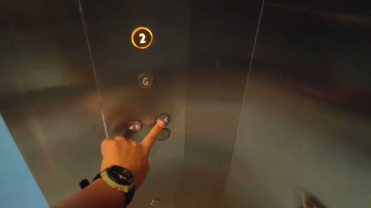 Mitsubishi Elevator at Ayala Malls Solenad Nuvali, Sta. Rosa City, Laguna (take 2)