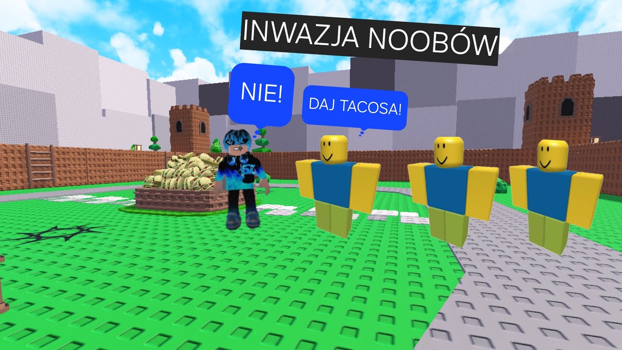 NOOBY Chcą Zjeść TACOSY🌮  A JA Musze Je Chronić!