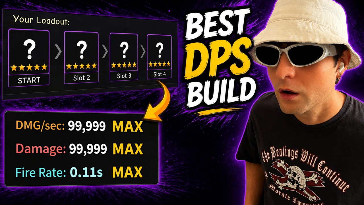 BEST DPS Build in Survive Zombie Arena (INSANE Damage Guide)