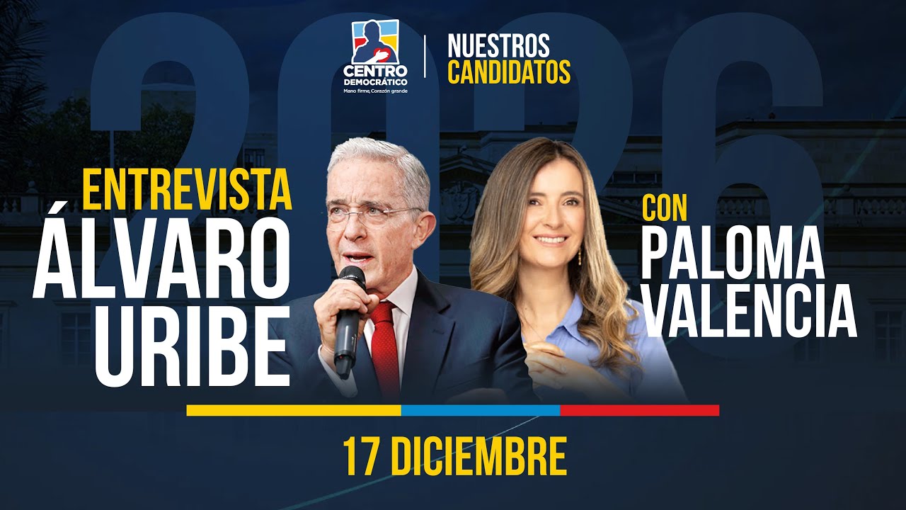Nuestros candidatos. Entrevista a Paloma Valencia. Aquí amamos a Colombia