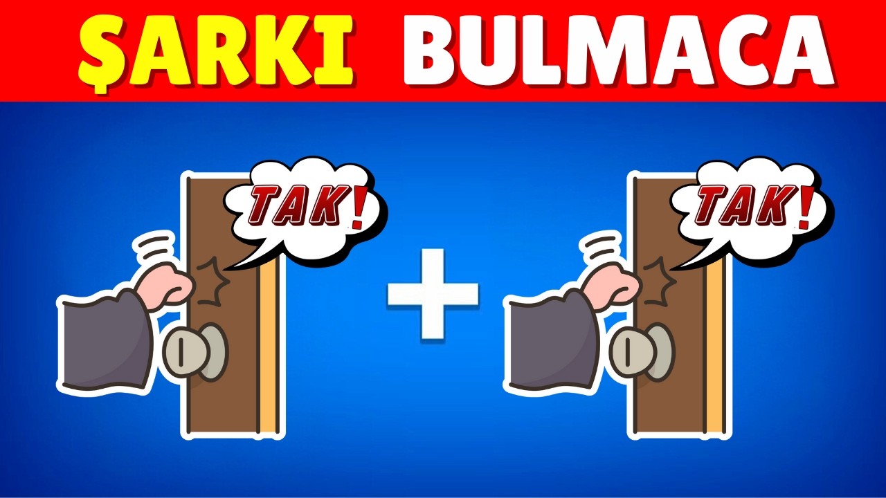 EMOJİLERDEN ŞARKI BULMACA! 🎵🔥 Zor Sorular😱 Ka&ccedil; Tanesini Bileceksin?🤔 Şarkıyı Tahmin Et