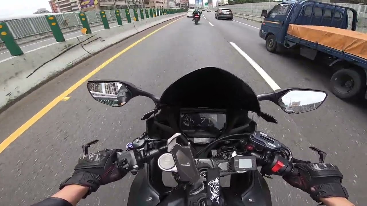 [4K] 和朋友北宜下山後的騎乘 | HONDA CBR650R | APRILIA RS660 | Pure  Sound | Taiwan