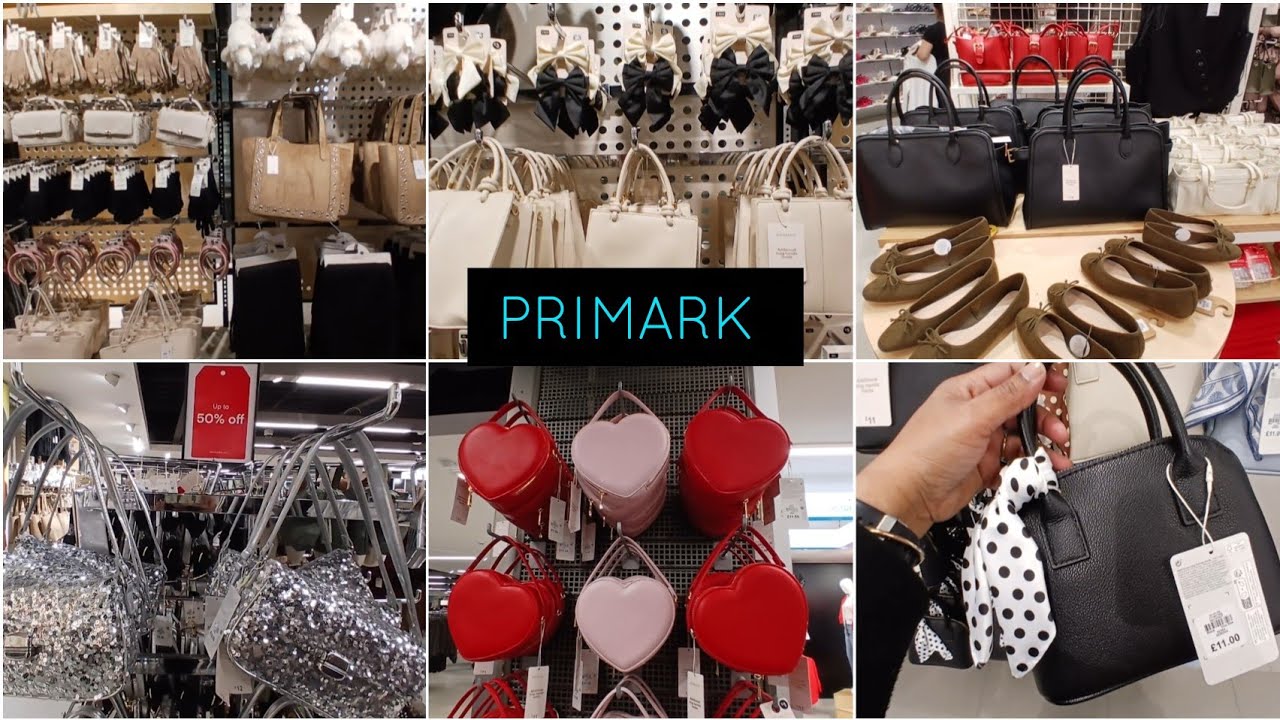 PRIMARK WOMENS SHOES,  BAGS & WINTER ACCESSORIES JANUARY 2026
