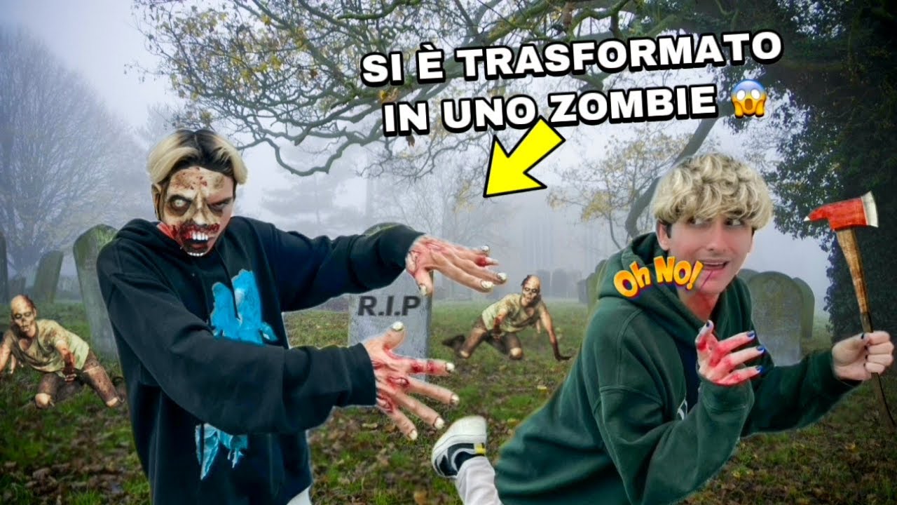 CERCO DI SCAPPARE DA ANTO ZOMBIE! MI STA INSEGUENDO!! *aiuto*