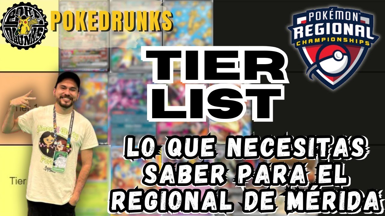 Pokemon TCG Merida Regional Tier List | Lo que necesitas saber para jugar el regional de Merida
