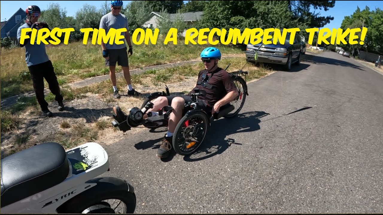 Catrike Expedition Recumbent E-Trike Test Ride! #recumbenttrike #review #trike #etrike