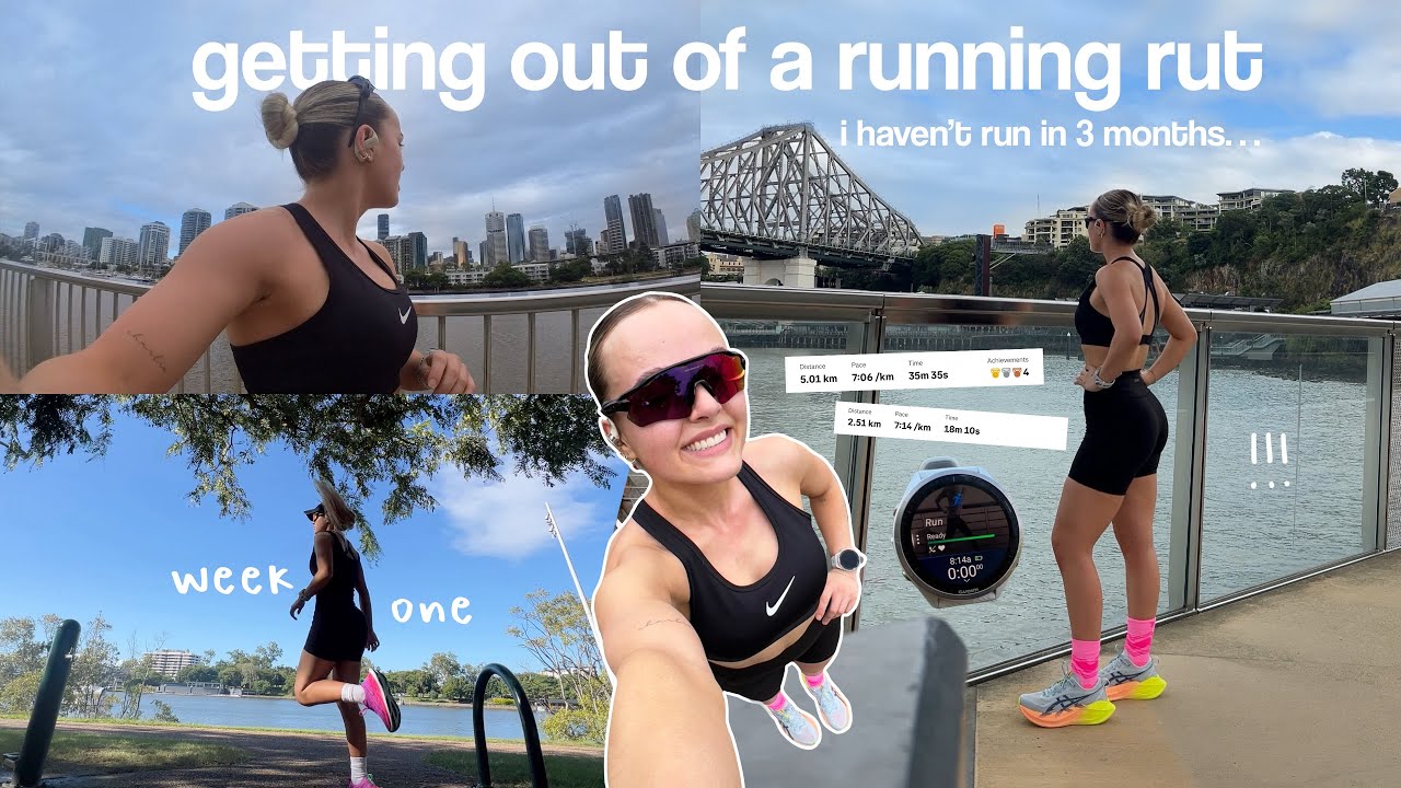 how i&rsquo;m getting out of a running rut, starting from scratch, first run in 3 months, building back up