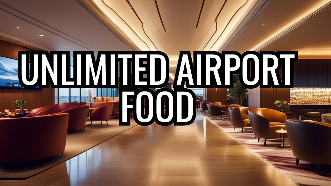 How To Get FREE Airport Lounge Access | Unlimited Free Food at Airport Hack
