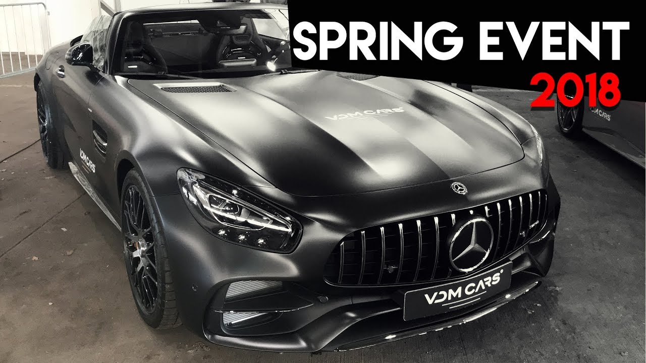 Spring Event 2018 - GMG GARAGE C63s ile yarıştık ve hız denemesi yaptık, lastik patladı!