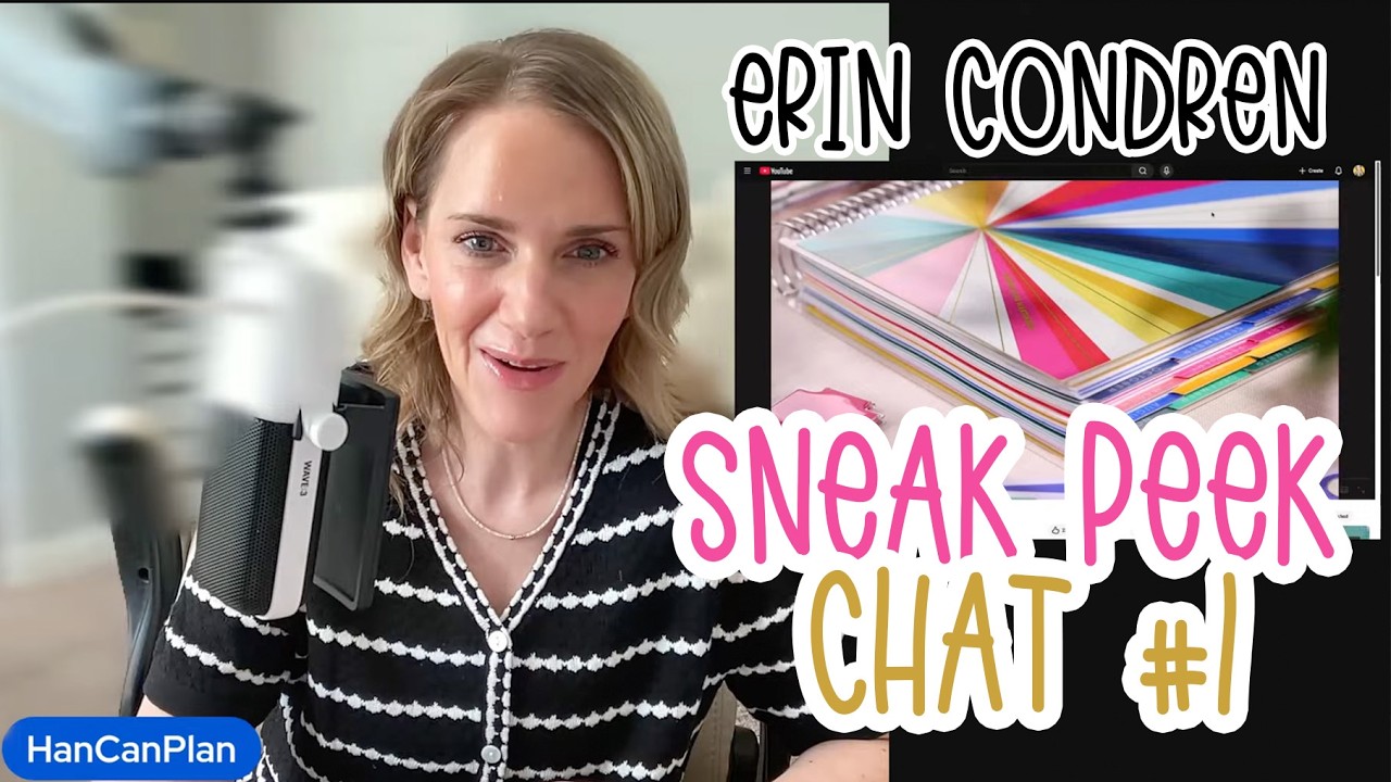 Давайте поговорим о БОЛЬШИХ ИЗМЕНЕНИЯХ в компании Erin Condren!