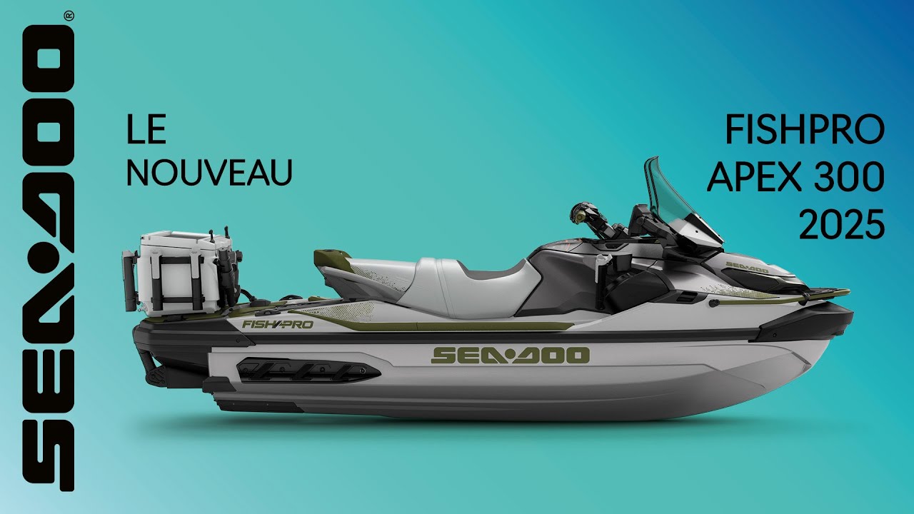 Le nouveau FishPro Apex 300 2025 | Sea-Doo