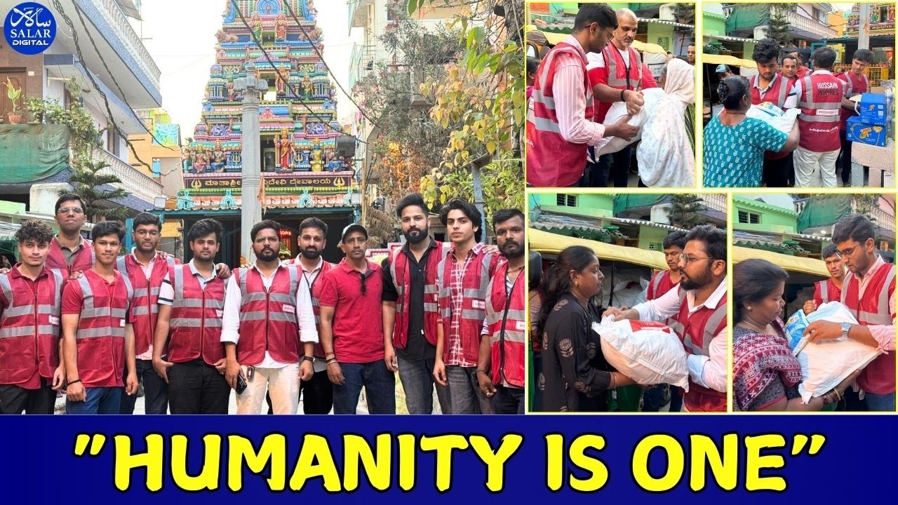 Breaking Barriers: Ramzan Food Drive Reaches Hindu Families in Bengaluru #ramzan2026 #humanityfirst