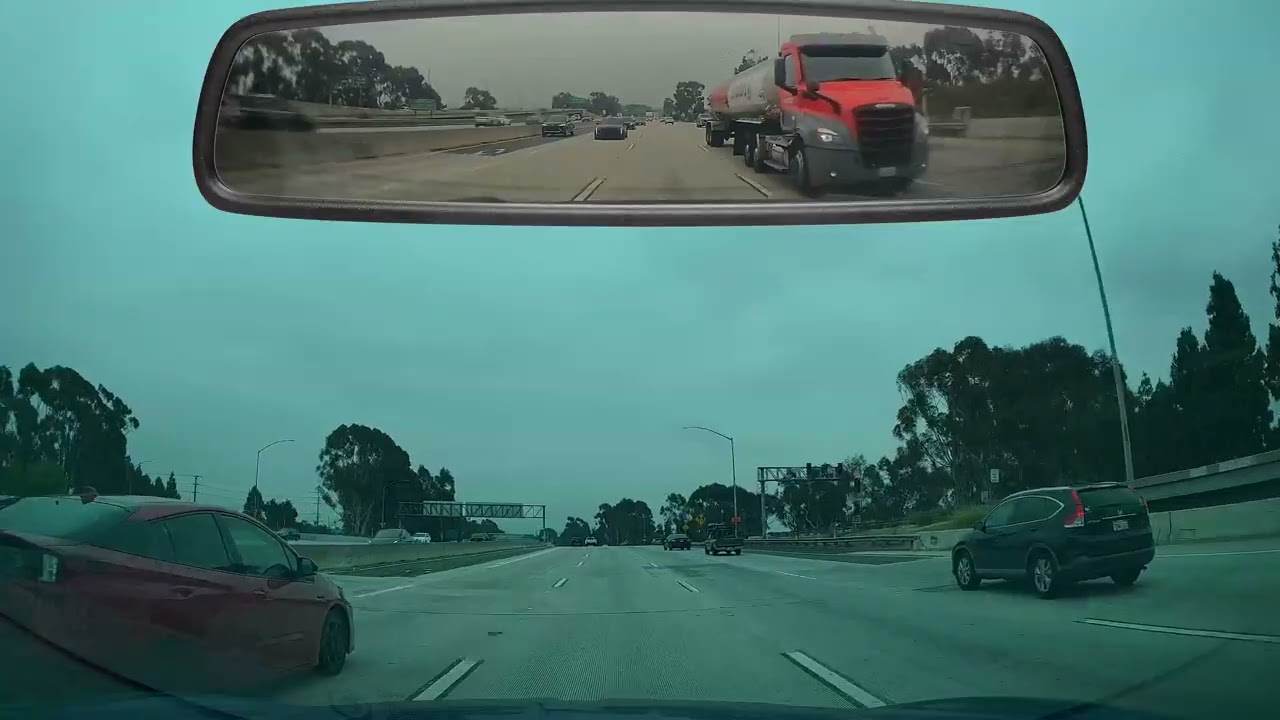 Driving from Los Angeles to San Diego (No Audio)