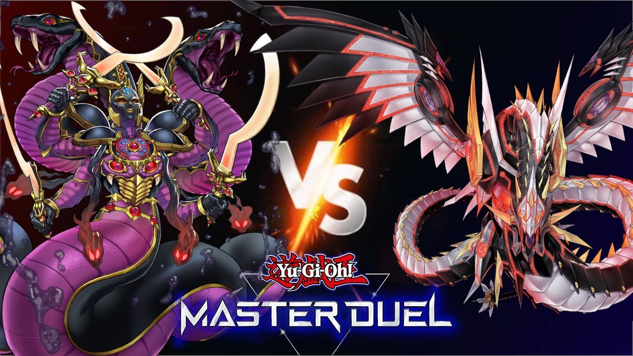 MAN WITH THE MARK VS CYBER DRAGONS (MASTER DUEL)