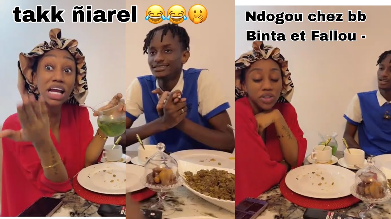 Ndogou chez bb Binta et Fallou - takk ñiarel 😂😂🫢