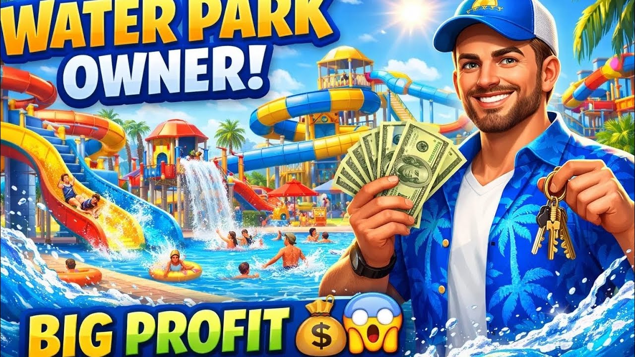 I Am Water Park Owner Simulator 😱 | Profit Machine Start Ho Gayi! 💸