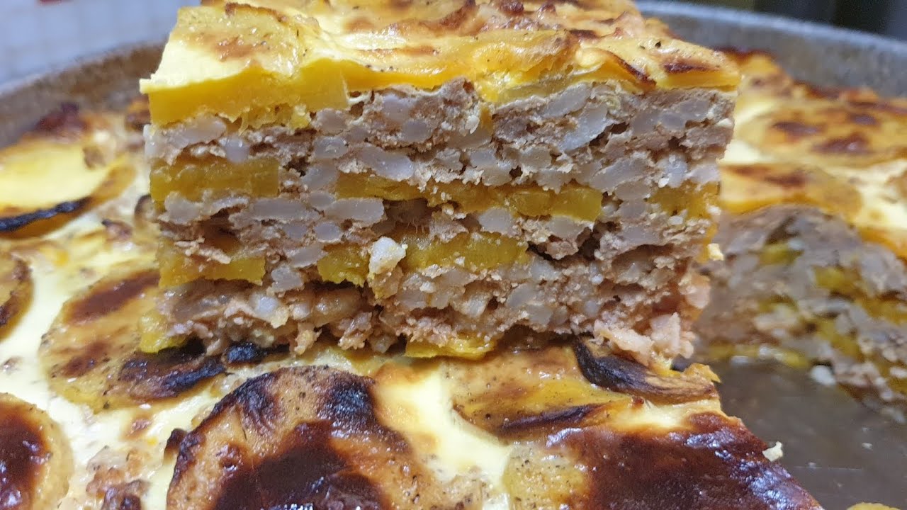 Musaka di zucchine.