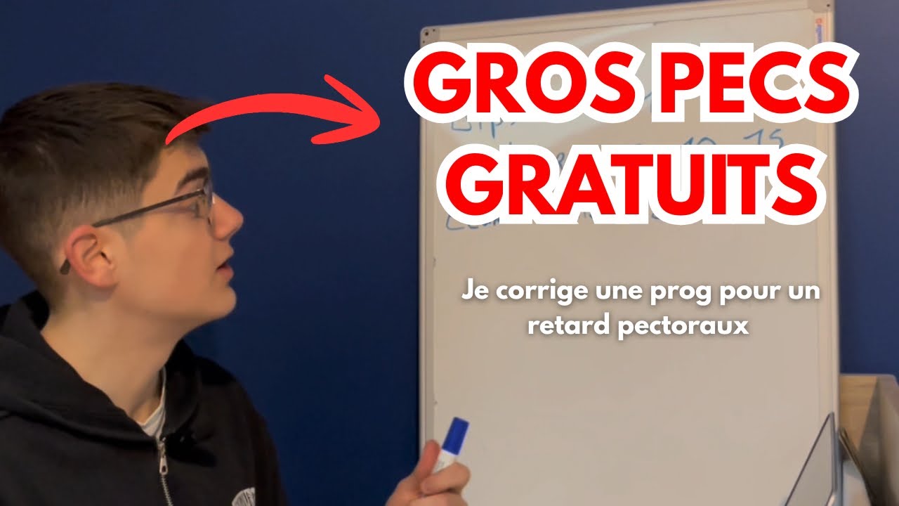 JE LUI FAIS 2 SÉANCES POUR RATTRAPER SES PECTORAUX 