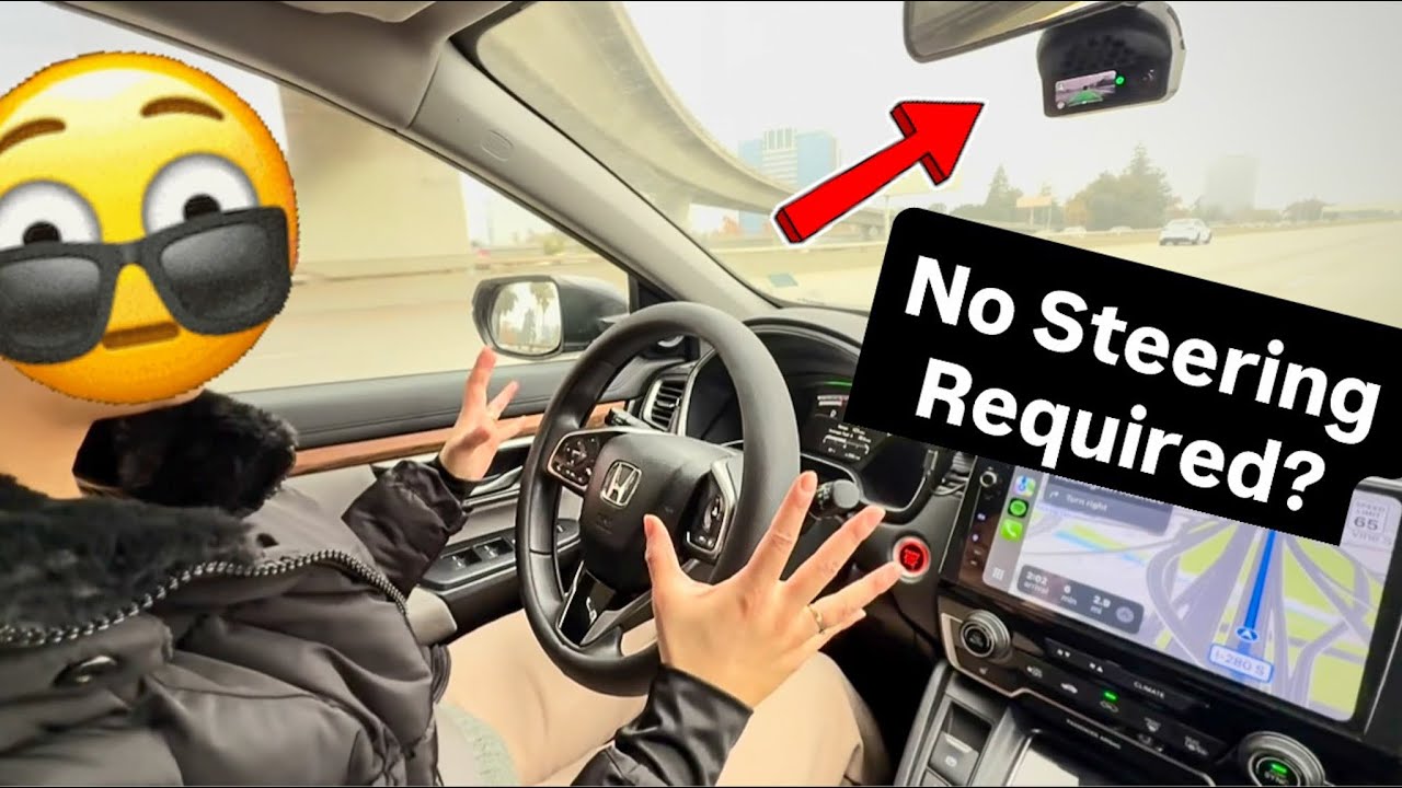 Установка автопилота на наш Honda CRV с помощью видеорегистратора Comma 4 Self Driving AI.