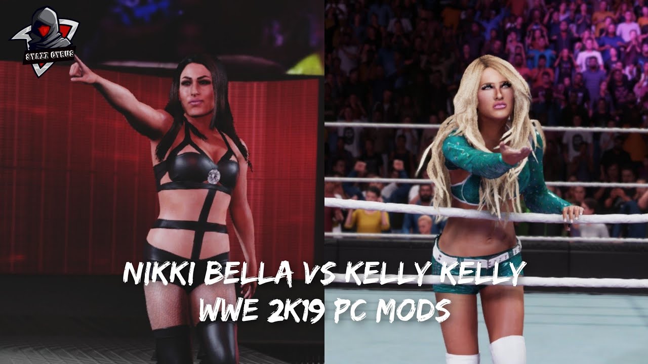 Nikki Bella vs Kelly Kelly | WWE 2K19 PC Mods