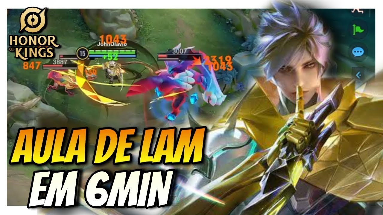 LAM EM 6 MINUTOS | COMO JOGAR COM LAM, ARCANAS, BUILDS E COMBOS | HONOR OF KINGS