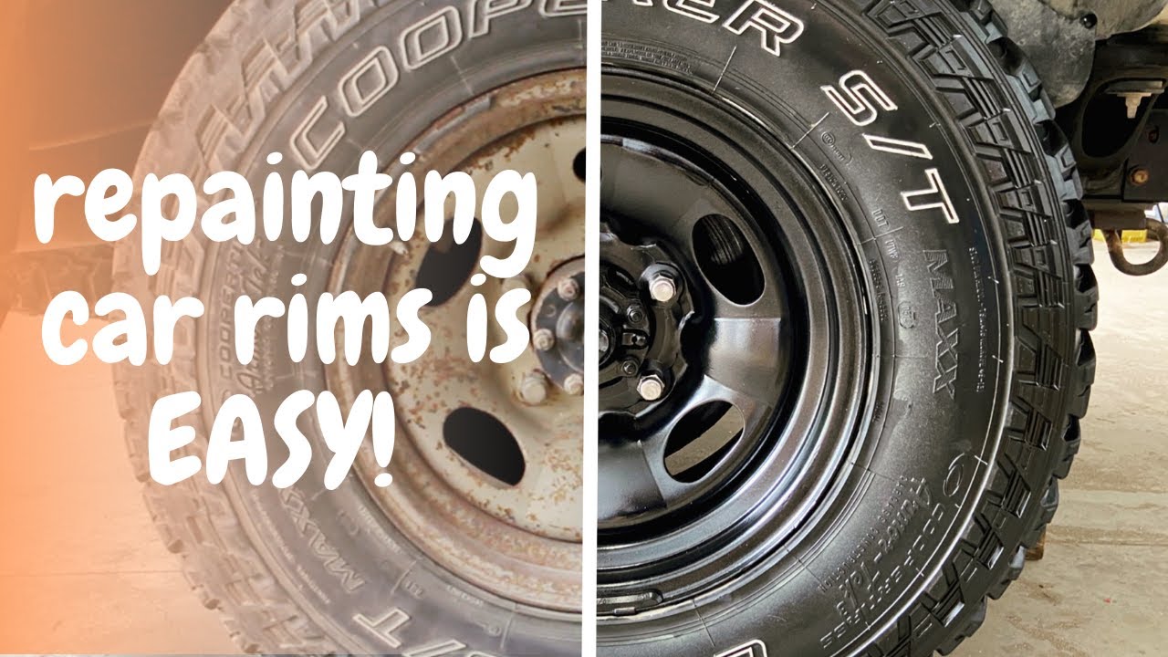 How to Easily Repaint Your Car Rims