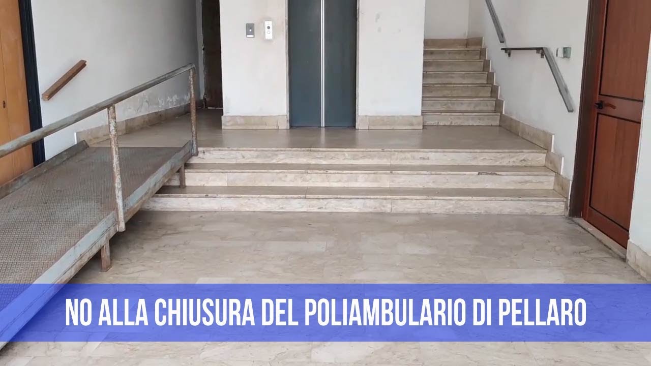 NO ALLA CHIUSURA DEL POLIAMBULATORIO DI PELLARO | IL VIDEO
