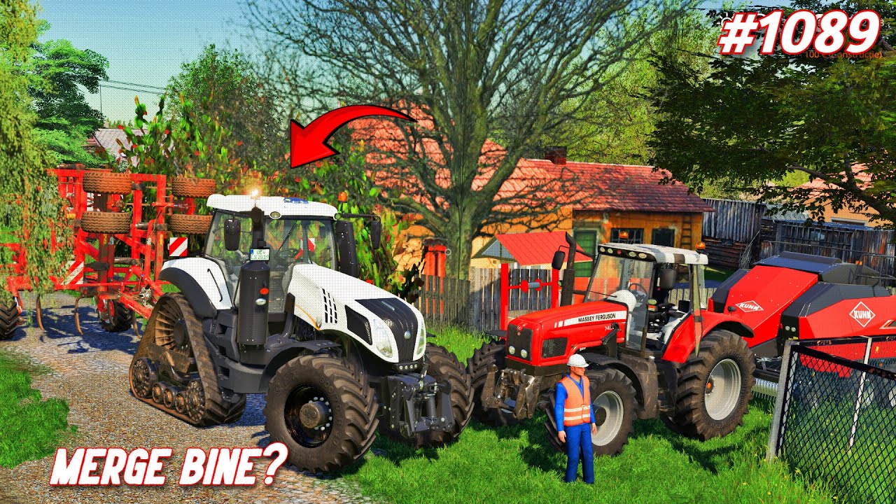 Roleplay pe Dumesti///AM BAGAT NOUL TRACTOR LA TREABĂ [1089]-Farming Simulator 19