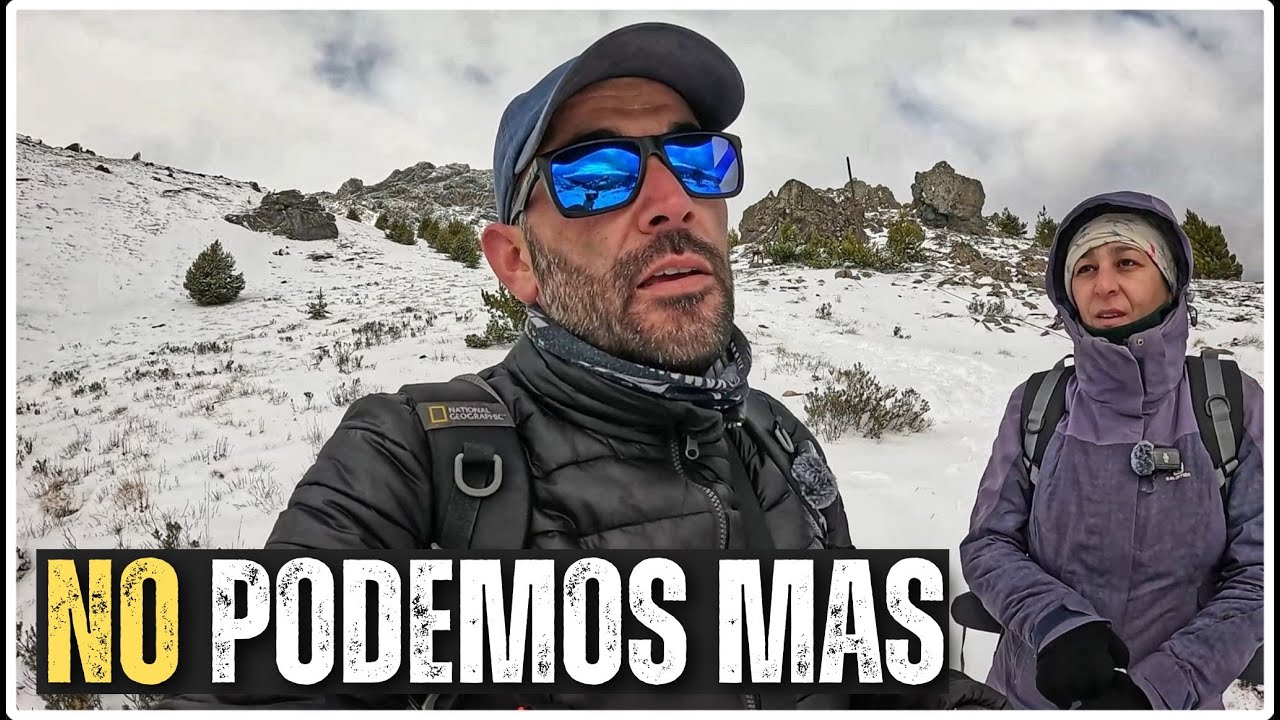 NOS DIJERON QUE NO ÍBAMOS A LLEGAR ❄️ Subiendo al PILTRI en plena nieve