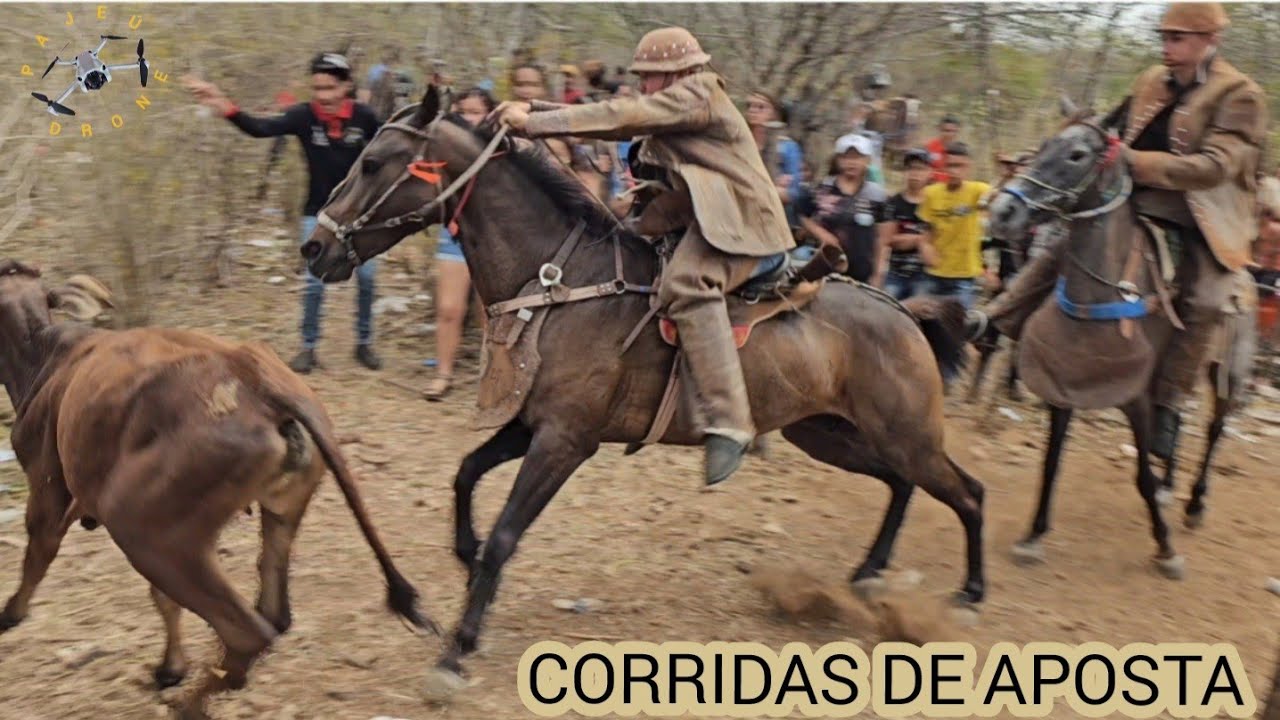 (DRONE) CORRIDAS DE APOSTA SÍTIO FILICIANO SERTÂNIA-PE ORG. VALDEMIR, MATEUS E KAFURINGA