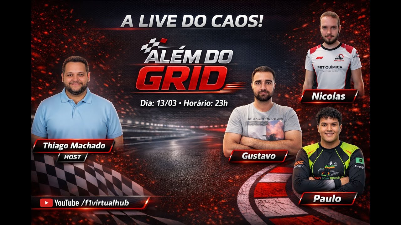 #006 | Além do Grid | A live do caos