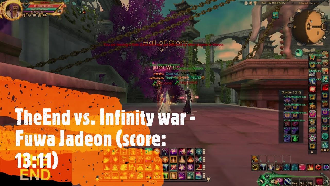 IGN Ketone' | TheEnd vs. Infinity war - Fuwa Jadeon | JDR- Jade dynasty Reborn
