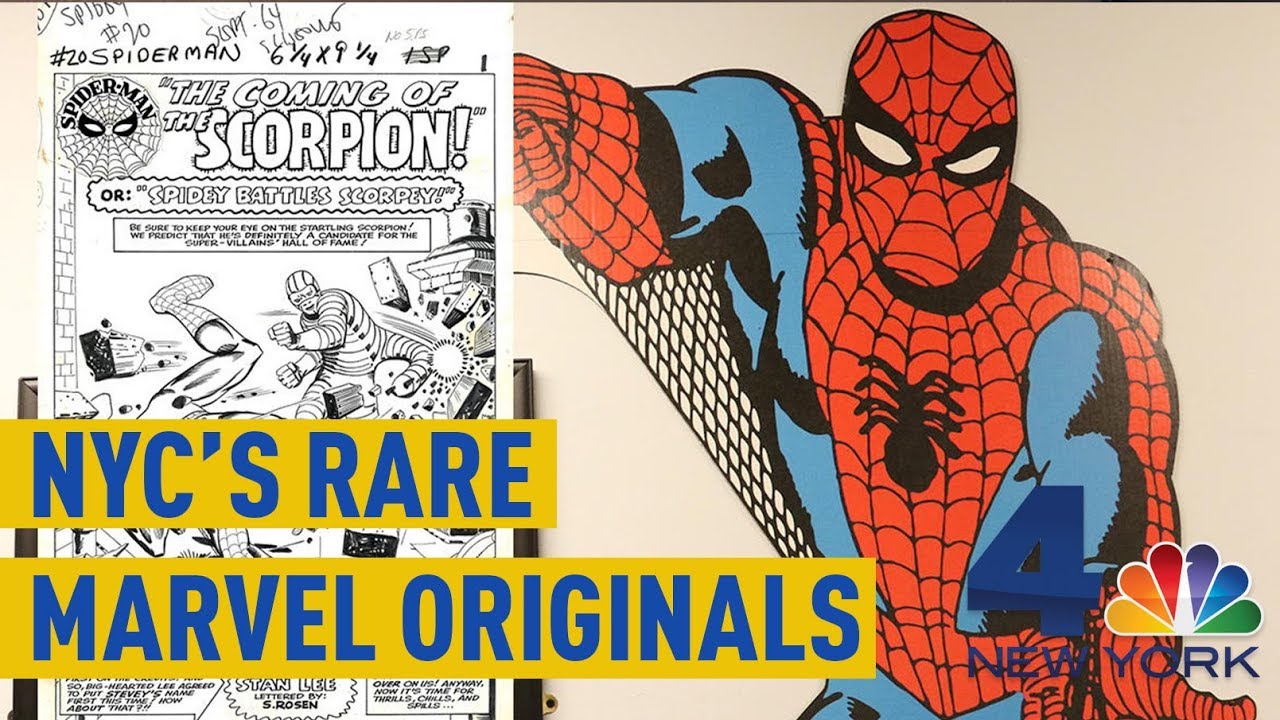 Spider-Man Originals, Other Marvel Classics Featured at NYC Exhibit