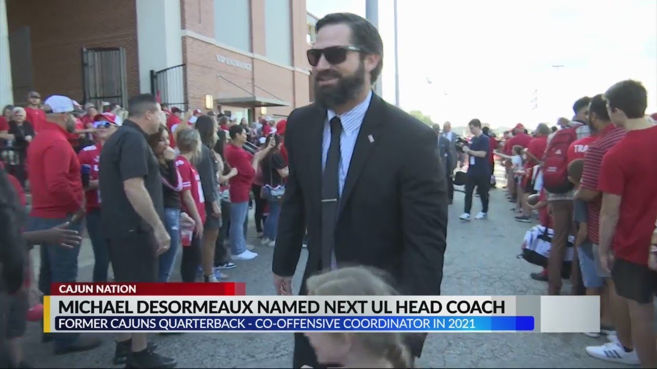 Michael Desormeaux hired as next UL football head coach