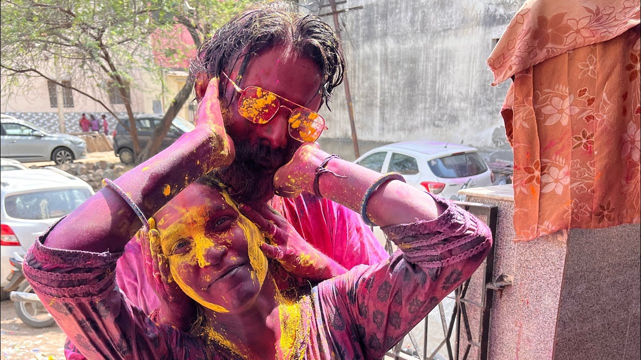 Holi time #vlog#holi#masti