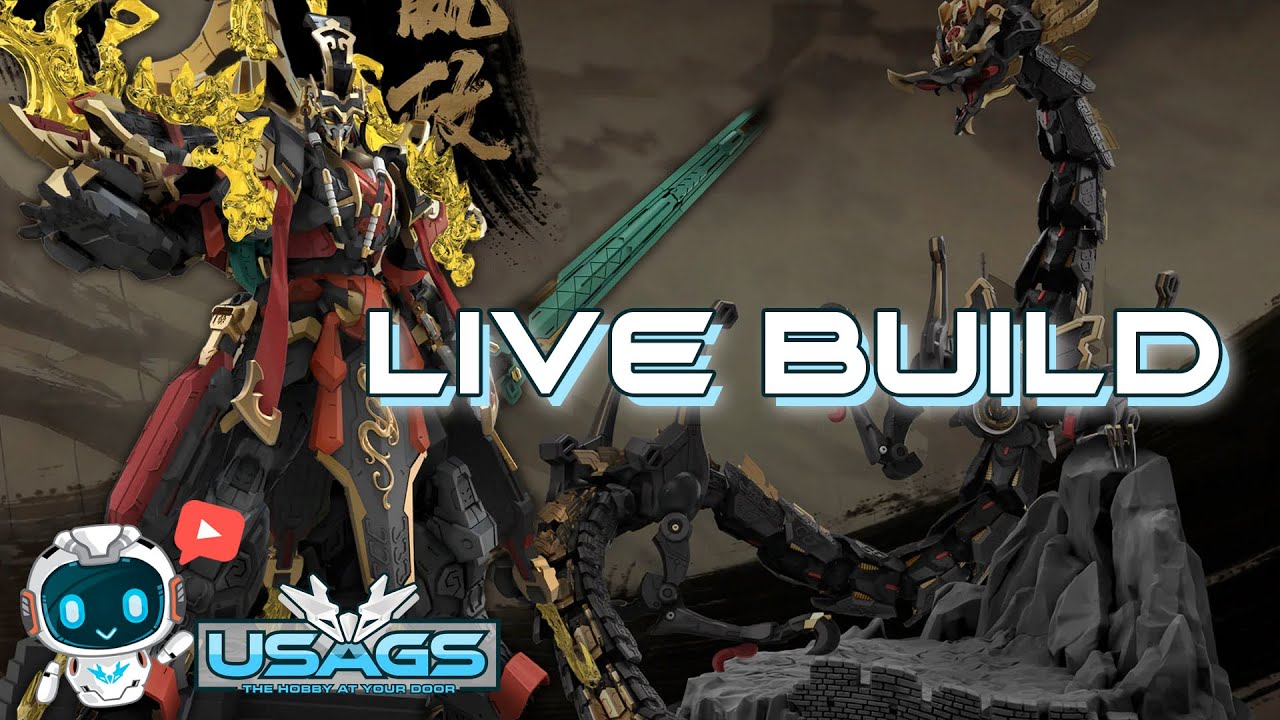 Sunday Hobby First Emperor of Qin Ying Zheng Live Build - USAGTV!