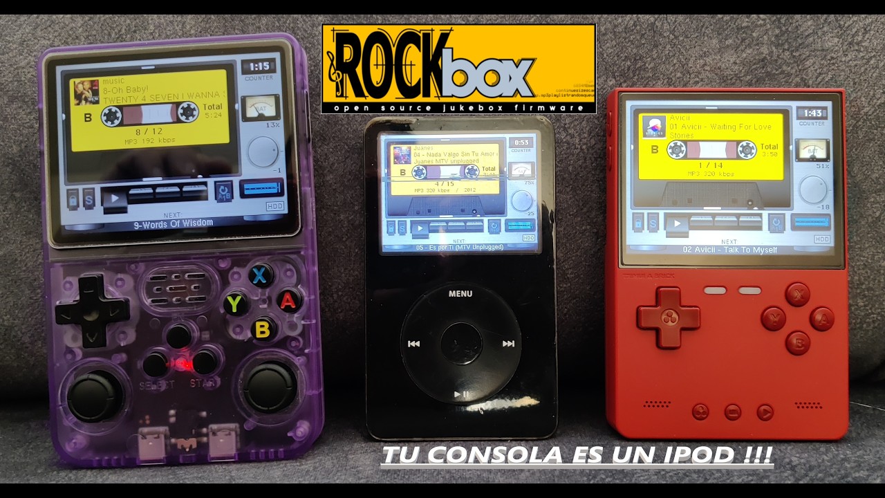 CONVIERTE TU CONSOLA EN UN IPOD !!!. INSTALACION Y USO DE ROCKBOX EN DETALLE.