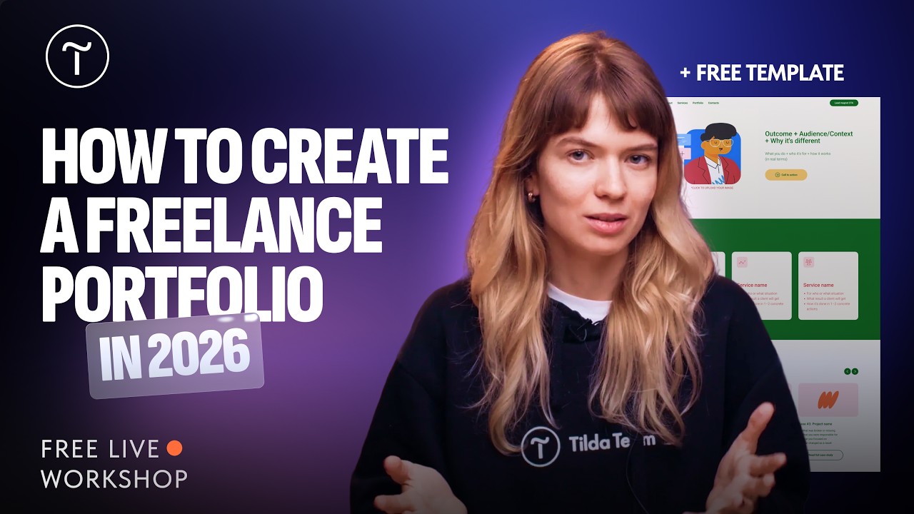 How To Create a Freelance Portfolio In 2026 (1-Hour Workshop)
